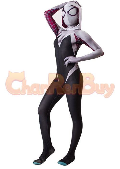 Spider Gwen Costume Gwen Stacy Cosplay Bodysuit Ver.3
