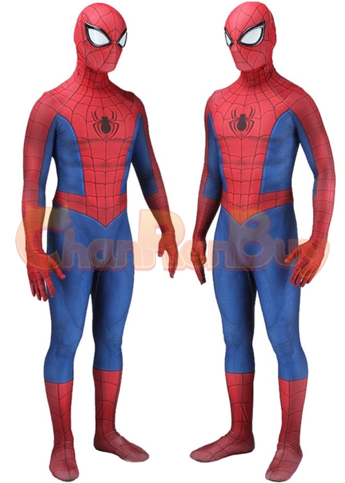 Spider Man Costume Classic Suit Cosplay Bodysuit
