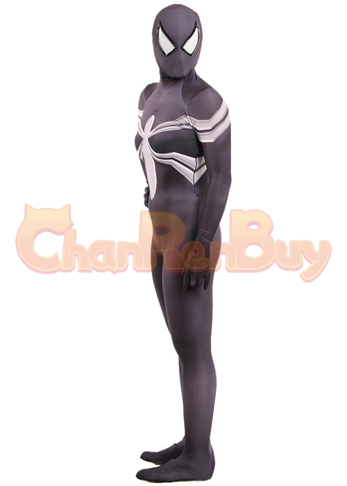 Spider Man Venom Symbiote Costume Cosplay Bodysuit Female Version