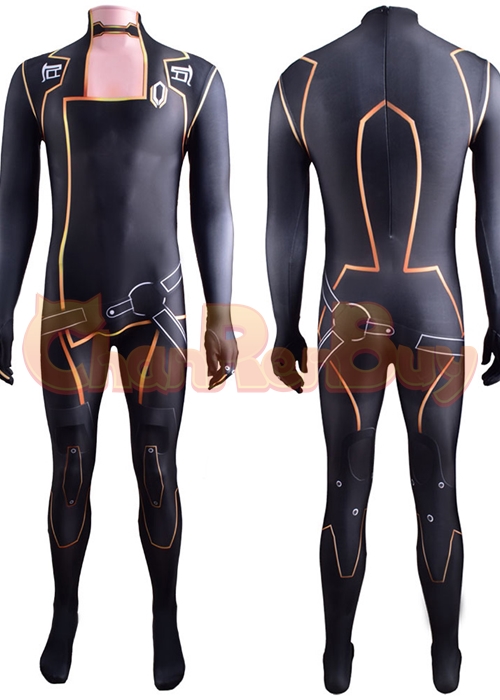 Mass Effect 3 Miranda Lawson Costume Black Suit Cosplay Bodysuit