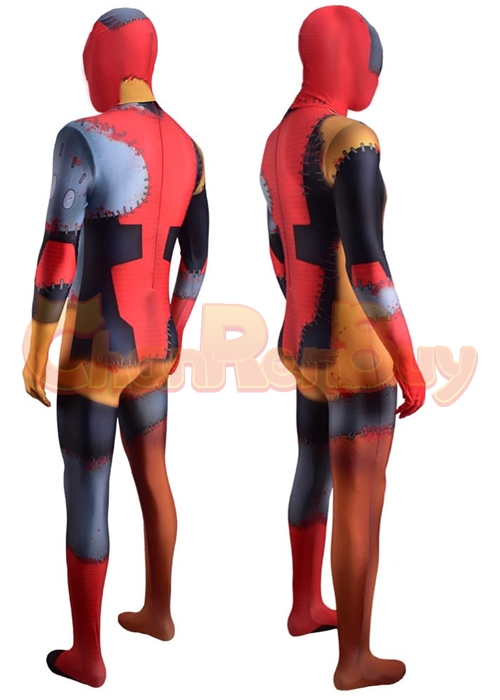 True Believers: Evil Deadpool Costume Wade Wilson Cosplay Bodysuit