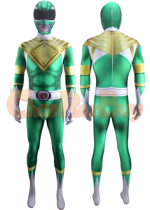 Mighty Morphin Power Rangers Green Ranger Cosplay Bodysuit