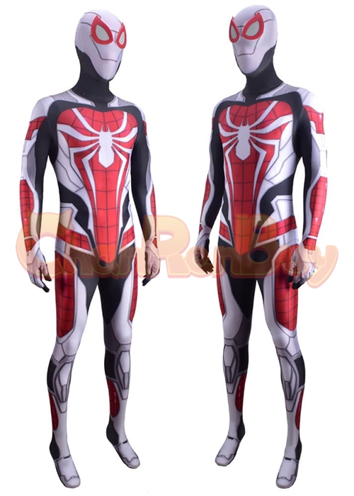 Spider Man Remastered Costume Armored Advanced Suit Cosplay Bodysuit