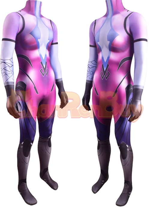 OW Overwatch Classic Widowmaker Costume Cosplay Bodysuit