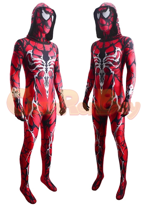 Carnage Queen of the Dark Spider Gwen Stacy Costume Cosplay Bodysuit