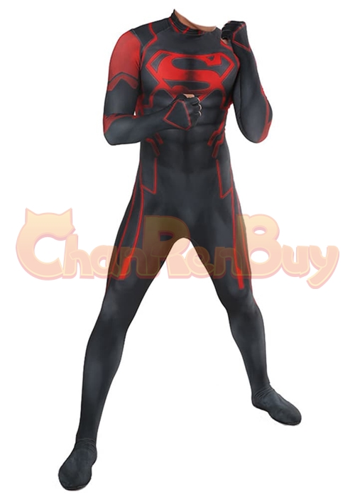 New 52 Superboy Costume Cosplay Kon-El Bodysuit
