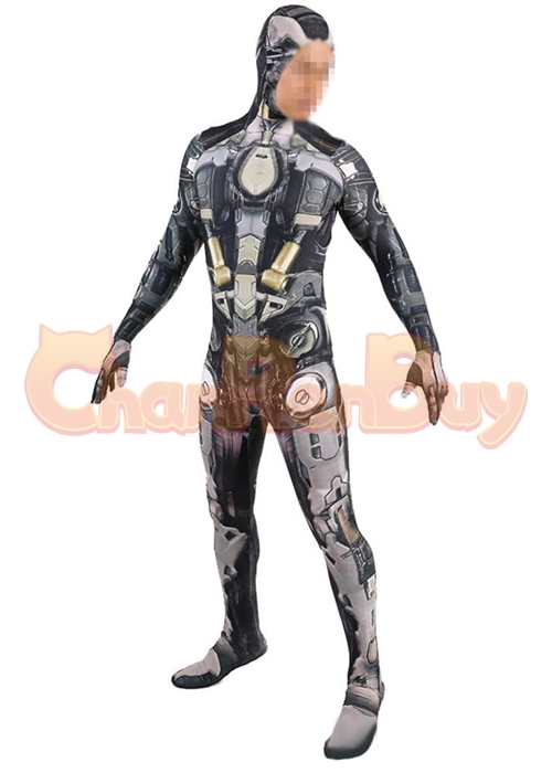 Robot Cosplay Costume Science Future Modern Machine Bodysuit