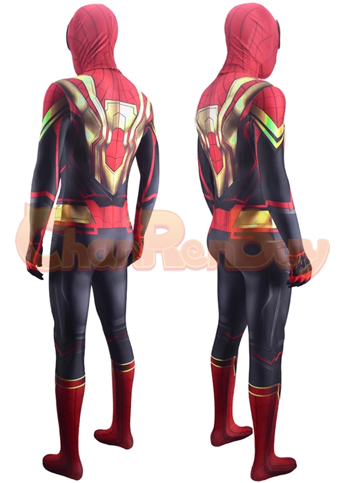 Spider Man 3 No Way Home Costume Iron Spider Suit Cosplay Bodysuit