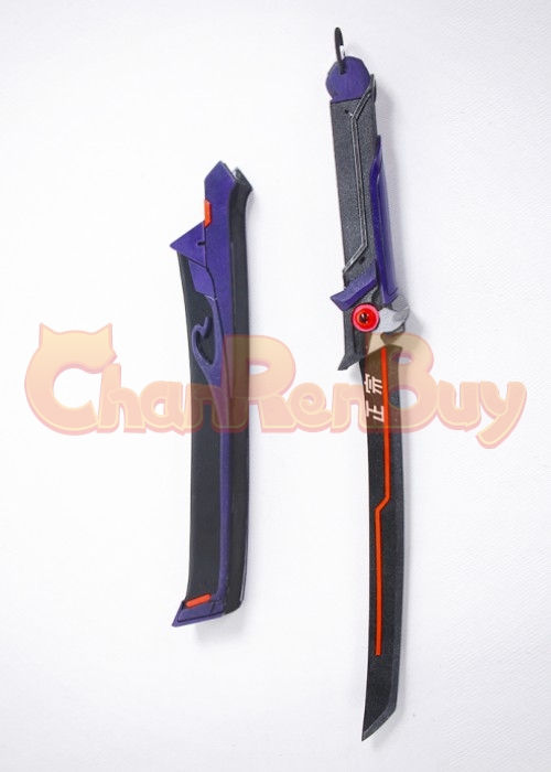 OW Overwatch Genji ONI Skin Dagger Short Swrod Cosplay Prop -Chaorenbuy Cosplay