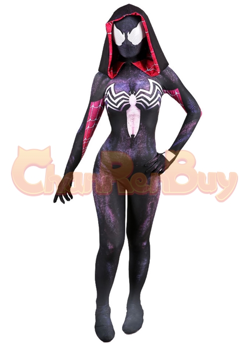 Venom Spider Gwen Costume Stacy Cosplay Bodysuit