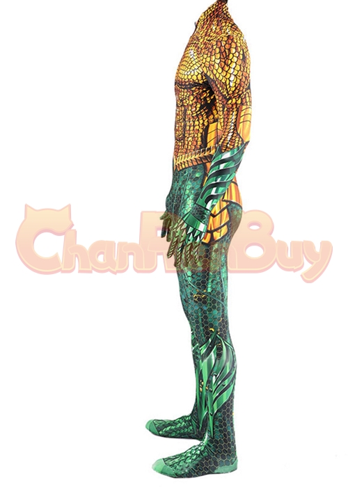 Aquaman Costume Arthur Curry Cosplay Bodysuit Ver.3