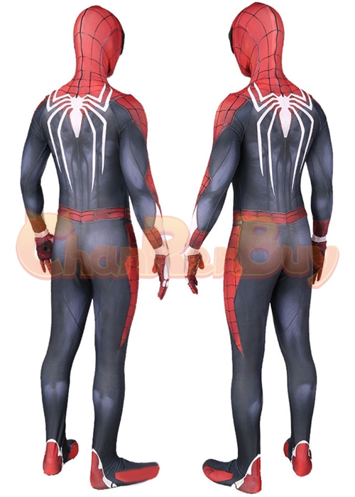 Spider Man Costume Advanced Suit Cosplay Bodysuit