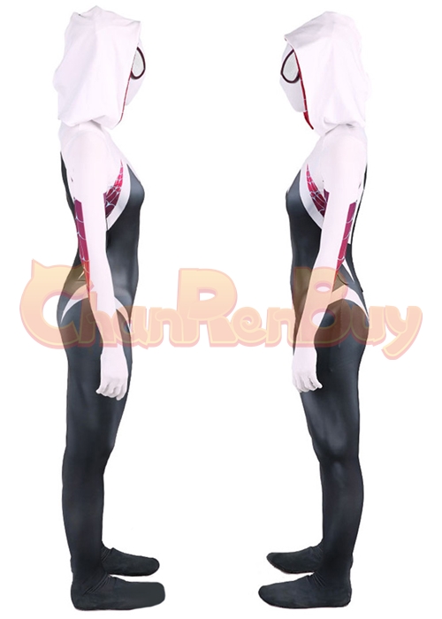 Spider Gwen Costume Gwen Stacy Cosplay Bodysuit Ver.2