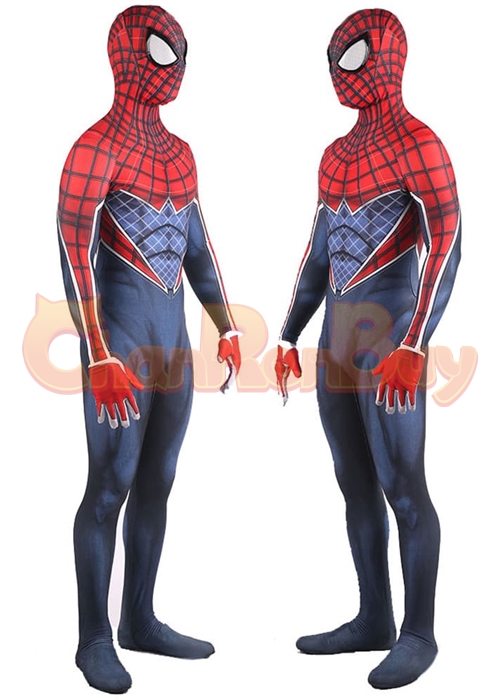 Spider Man Spider Punk Costume Cosplay Bodysuit
