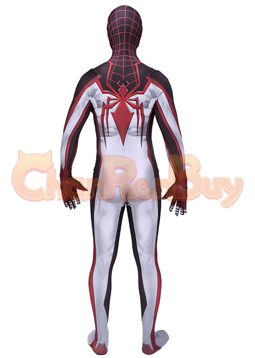 Spider Man Miles Morales Costume TRACK Suit Cosplay Bodysuit
