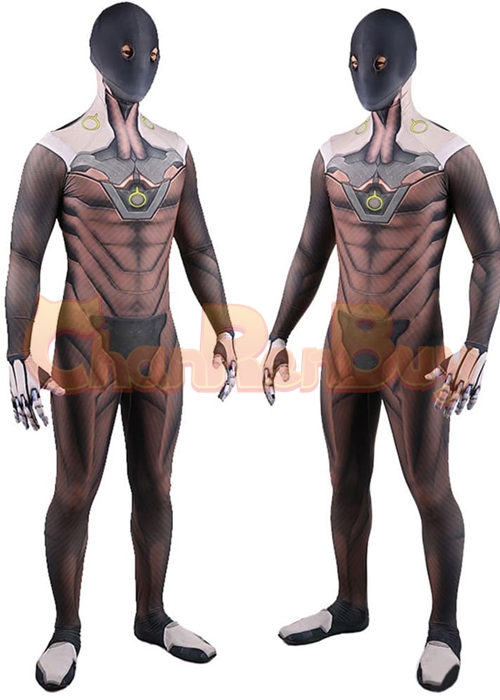 OW Overwatch Genji Costume Cosplay Classic Bodysuit