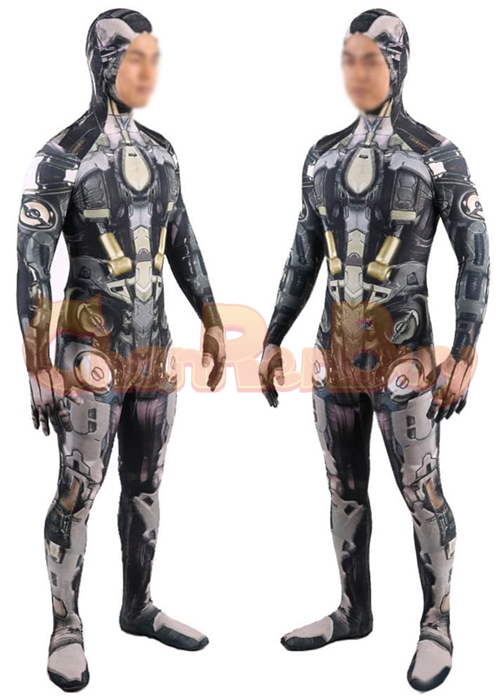 Robot Cosplay Costume Science Future Modern Machine Bodysuit