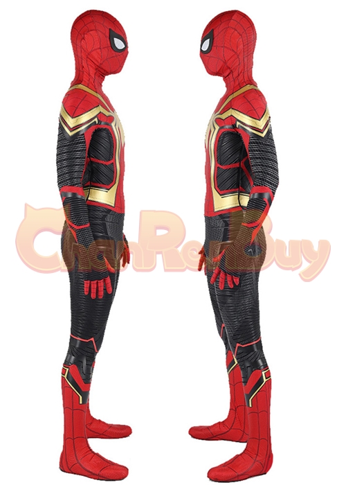 Spider Man 3 No Way Home Costume Iron Spider Suit Cosplay Bodysuit Ver2 Chaorenbuy Cosplay