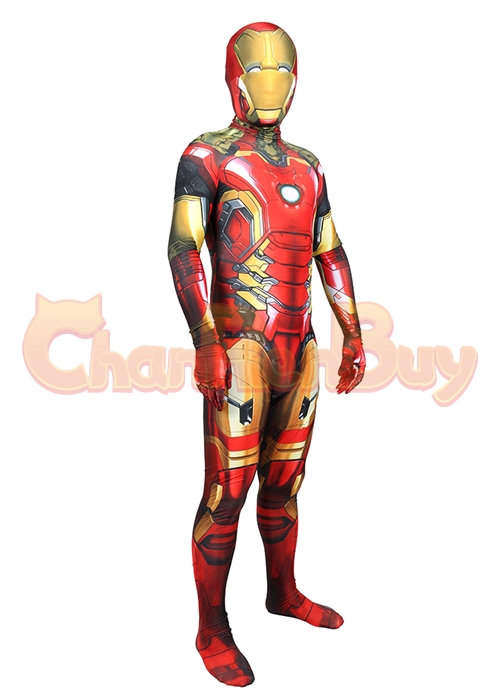 Avengers Endgame Iron Man Tony Stark Costume Cosplay Bodysuit