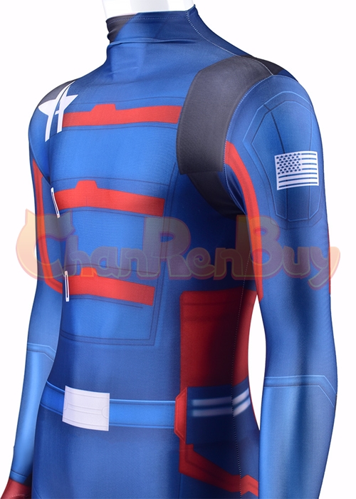 The Falcon And The Winter Soldier Captain America US Agent John Walker Costume Cosplay Bodysuit