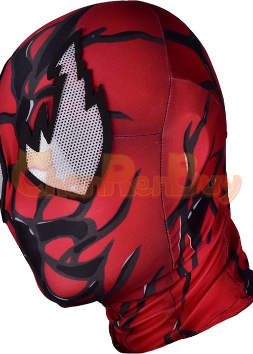 Carnage Costume Cosplay Cletus Kasady Symbiote Cosplay Bodysuit