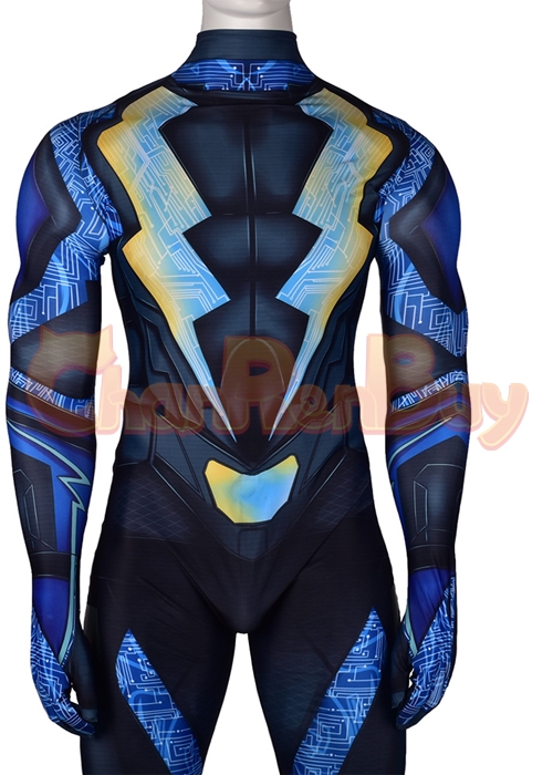 Black Lightning Costume Cosplay Bodysuit