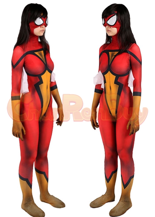 Spider Woman Costume Cosplay Jessica Drew Bodysuit