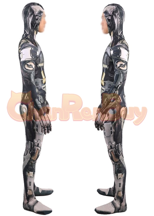 Robot Cosplay Costume Science Future Modern Machine Bodysuit