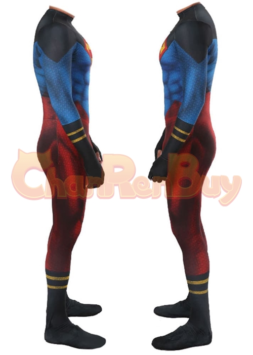 Young Justice Superboy Costume Kon-El Cosplay Bodysuit