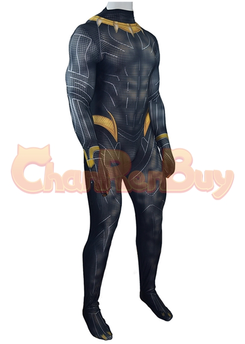 Black Panther Erik Killmonger Costume Cosplay Bodysuit