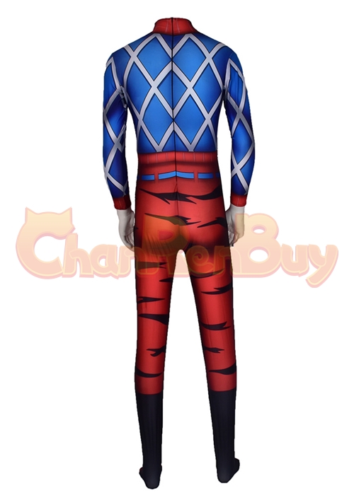 JOJO's Bizarre Adventure Golden Wind Guido Mista Costume Cosplay Bodysuit