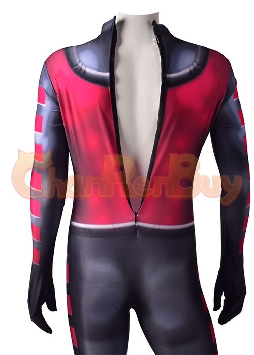 X Men Gambit Costume Remy Etienne Cosplay Bodysuit
