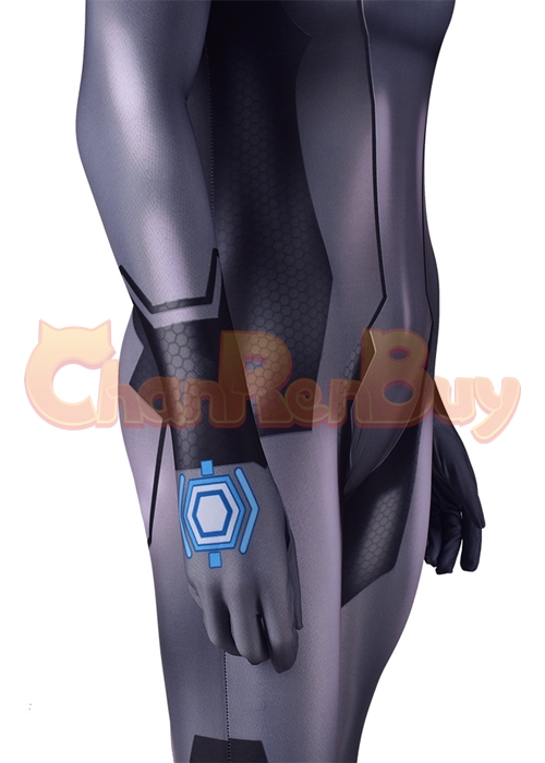Metroid Samus Aran Zero Suit Costume Cosplay Bodysuit