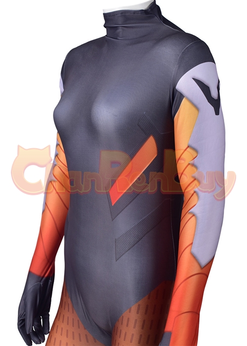 Overwatch Mercy Angela Ziegler Costume Cosplay Bodysuit