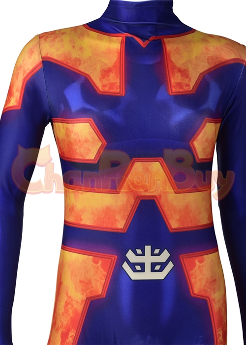 My Hero Academia Endeavor Costume Cosplay Bodysuit