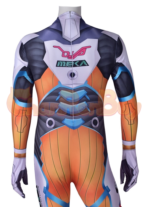 Overwatch DVA Blueberry Costume Cosplay Bodysuit