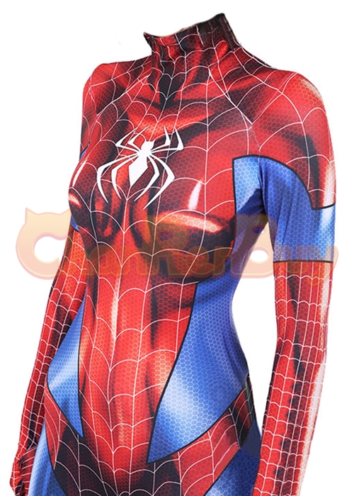 Spinneret Spider Girl Costume Spider Man Mary Jane Cosplay Bodysuit Ver.2