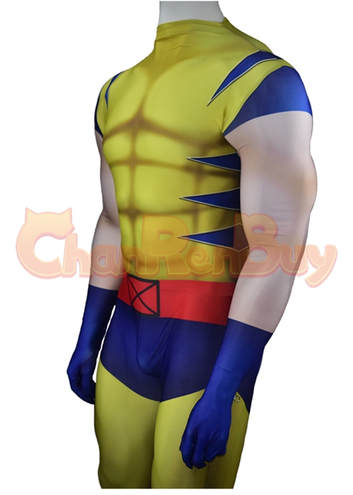 Wolverine Costume Cosplay Bodysuit