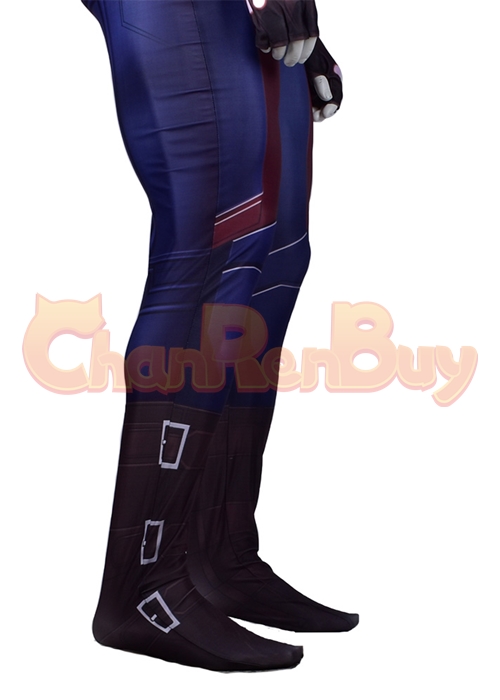 Avengers Infinity War Captain America Costume Cosplay Bodysuit