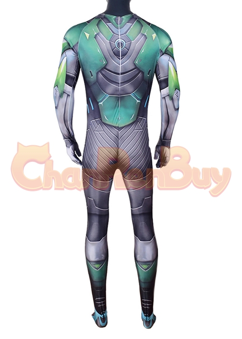Overwatch Genji Costume Cosplay Bodysuit