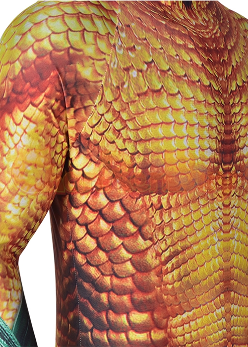 Aquaman Costume Arthur Curry Cosplay Bodysuit