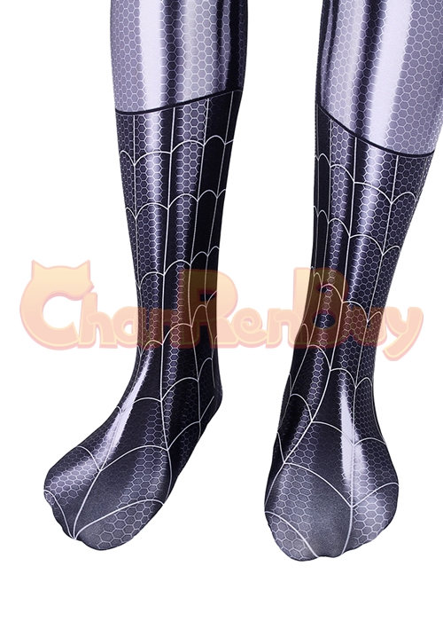 Spider Man Venom Black Cat Symbiote Suit Costume Cosplay Bodysuit