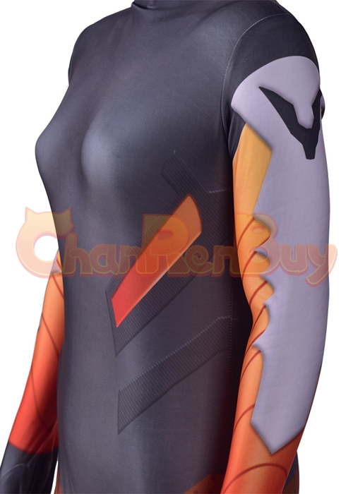 Overwatch Mercy Angela Ziegler Costume Cosplay Bodysuit