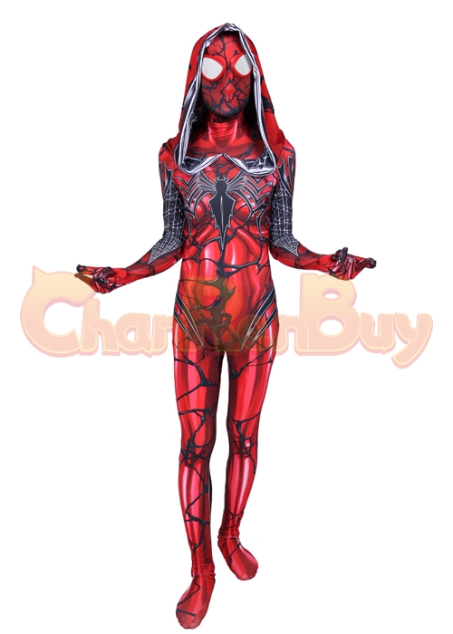 Venom Carnage Spider Man Spider Gwen Stacy Costume Cosplay Bodysuit