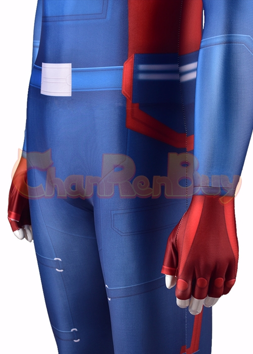 The Falcon And The Winter Soldier Captain America US Agent John Walker Costume Cosplay Bodysuit