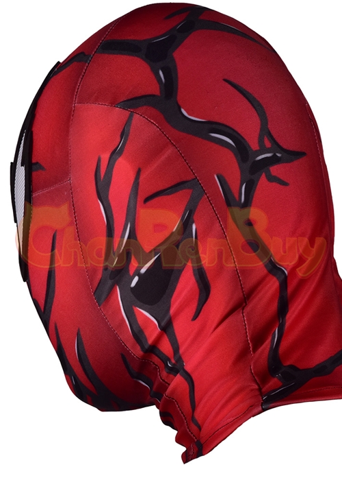 Carnage Costume Cosplay Cletus Kasady Symbiote Cosplay Bodysuit