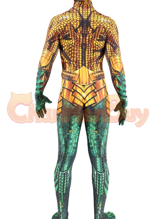 Aquaman Costume Arthur Curry Cosplay Bodysuit Ver.3