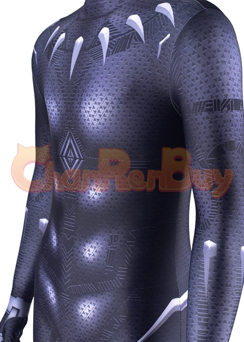 Captain America Civil War Black Panther Jumpsuit T'Challa Cosplay Bodysuit