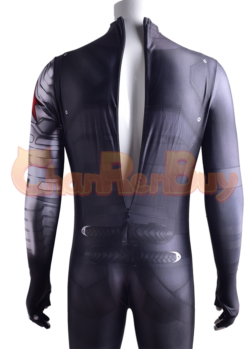 Captain America The Winter Soldier Costume Cosplay Bodysuit
