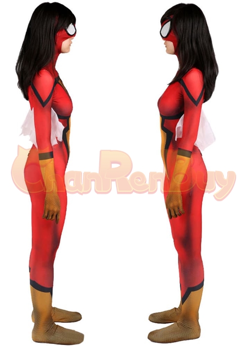 Spider Woman Costume Cosplay Jessica Drew Bodysuit